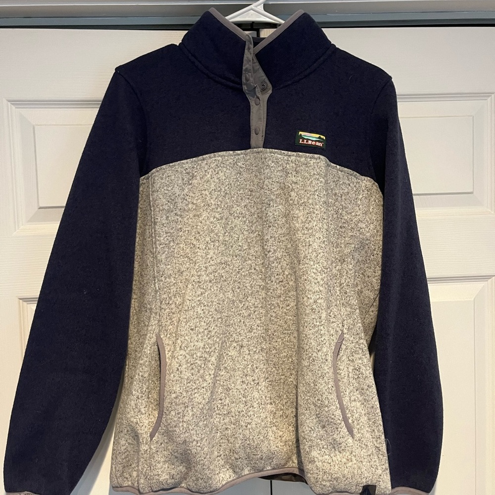Women's L.L.Bean Sweater Fleece Pullover - Size Large